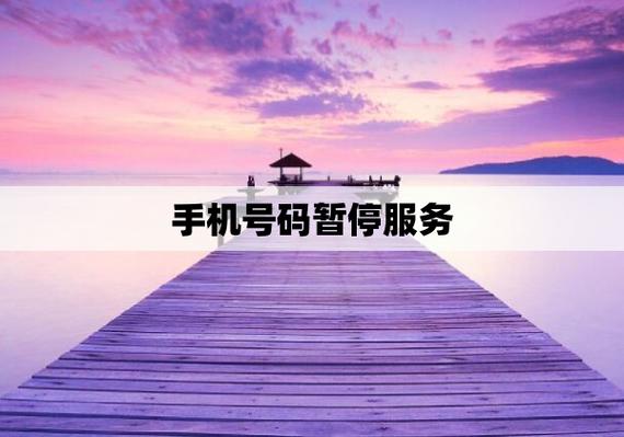 电话暂停服务是什么意思