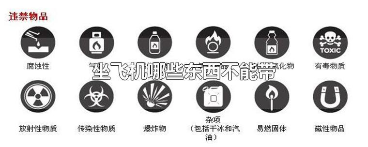 坐飞机哪些东西不能带（ 乘飞机不准携带哪些物品）
