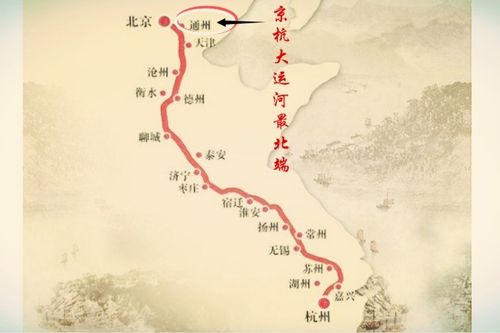 大运河起止点和终止点（京杭大运河起点和终止在哪里）