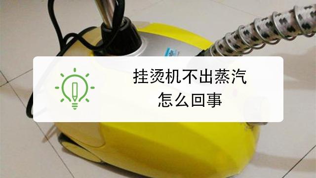 挂烫机不出蒸汽怎么办（挂烫机不出蒸汽是什么原因）