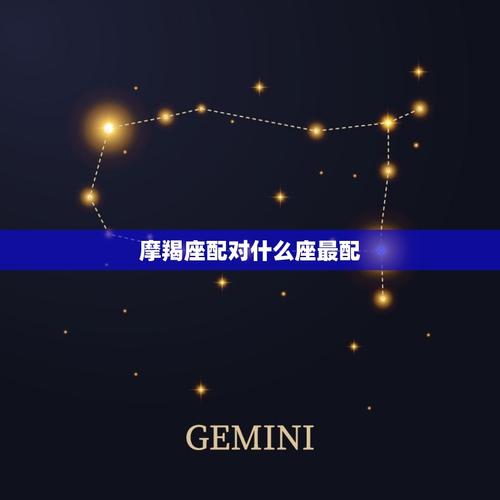 摩羯座最佳配对星座（跟摩羯座最合适的星座）