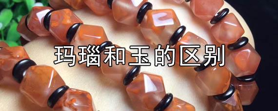 玛瑙和玉的区别（玛瑙和玉的区别在哪里）