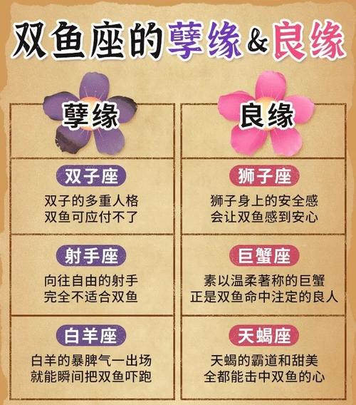 双鱼和什么星座最配（双鱼座和什么星座最合适）