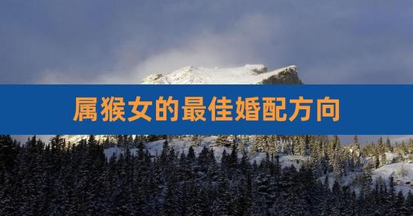 属猴女最佳婚配属相（属猴女和什么属相的人最合适）
