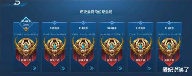 王者荣耀最高段位是什么（王者荣耀最高段位是什么等级）