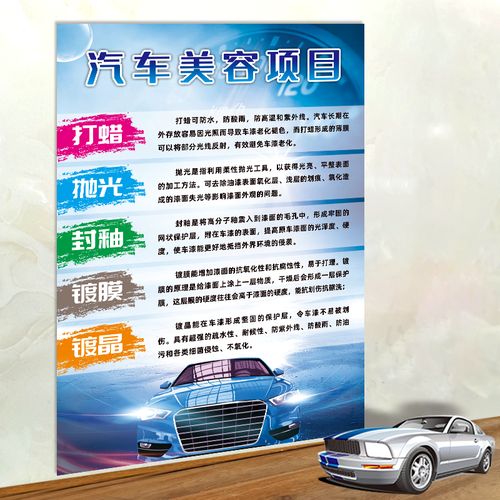汽车美容都包括什么项目（ 汽车美容有哪些服务项目）
