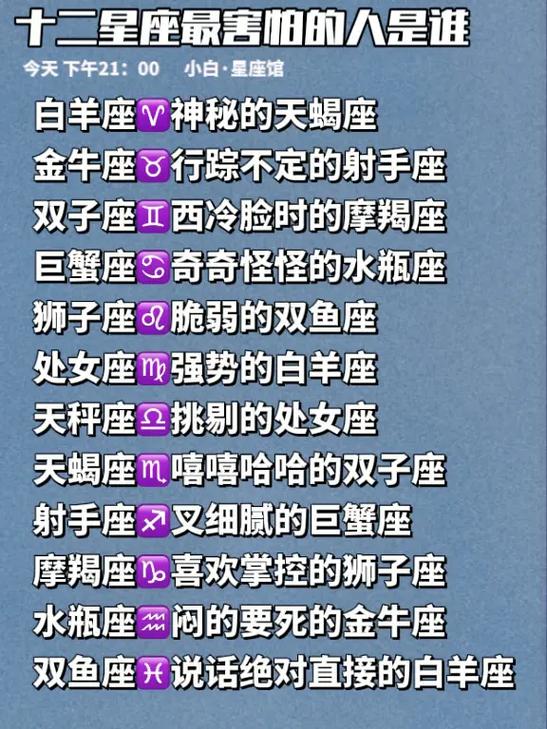 十二星座最怕什么课（十二星座最怕上的课是什么）